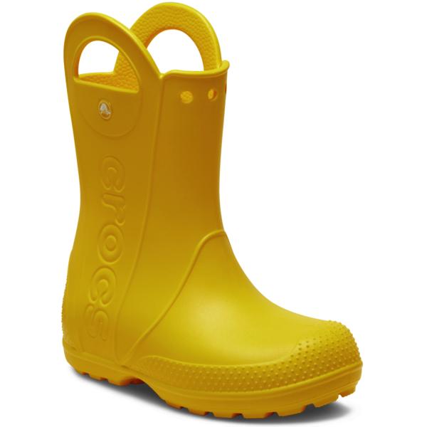 Crocs Handleit Rain Boots Kids Yellow 211052 730