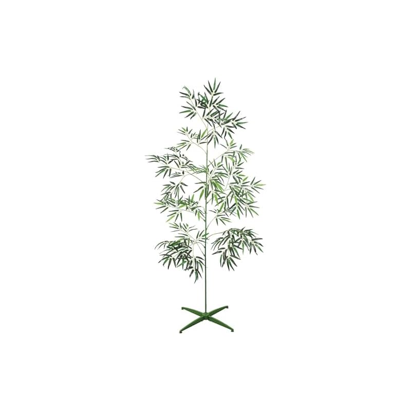 Artec Extra Large Tanabata Bamboo Tree (2m) with Stand - Tanabata Decoration, Bamboo Tree, Plastic, Artificial Bamboo, Decoration, Display, Fake