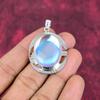 Mystic Topaz 925 Solid Sterling Silver Pendant, Handmade Gemstone Jewelry Pendant, For Memorial Day