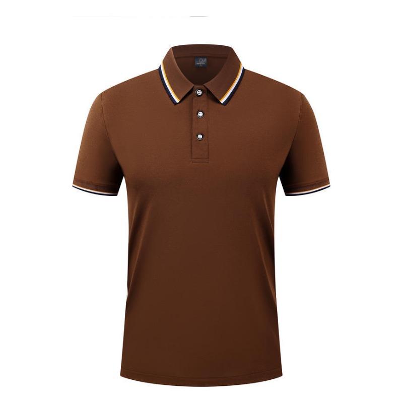 Men's Short-sleeved Lapel Shirt Casual and Comfortable Shirt for Summer