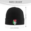Female Male  Beanie Hats  Vintage Knit Hat Winter Hippie Caps Graphic Thermal Elastic Bonnet Hats