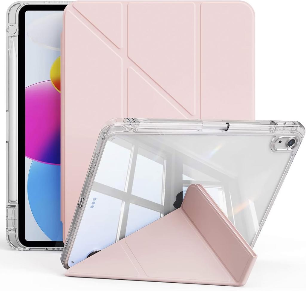For iPad Mini 6/7 8.3 Inch PU Transparent Shockproof Dustproof Popular Hot Customizable Tablet Case with Stand and Pencil Holder