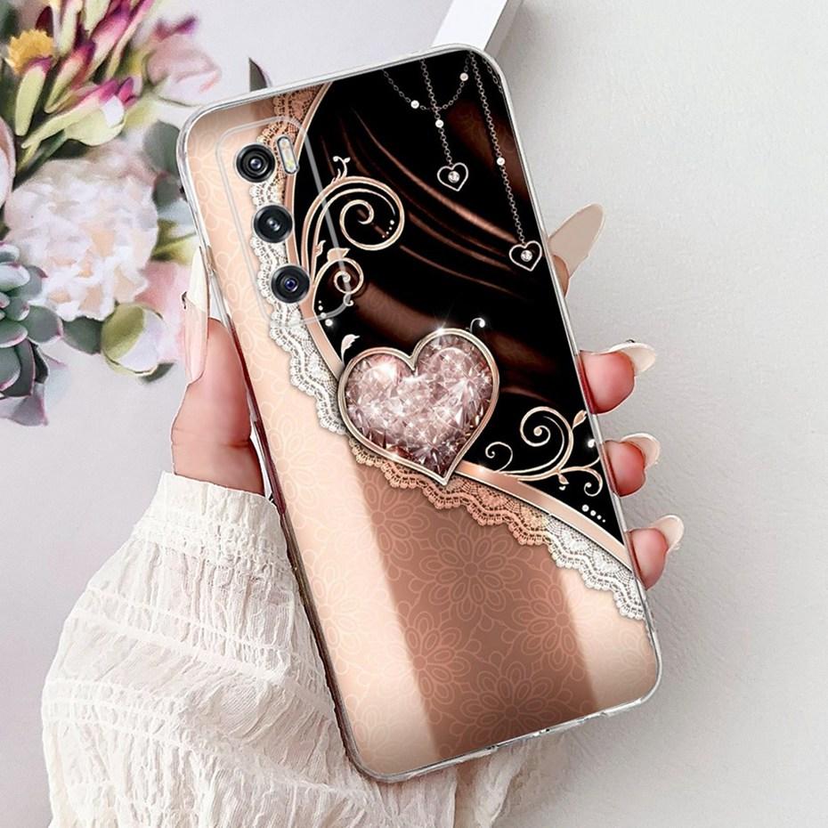 Cute Cartoon Case For Vivo V20 SE V20 Soft Silicone TPU Back Cover For Vivo V20 V20SE V2022 V2023 V2024 V2025 Phone Cases