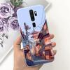 For Oppo A9 2020 Case Oppo A5 2020 Cute Fashion Cartoon Cover Soft TPU Phone Case For Oppo A11X OppoA5 OppoA9 2020 Fundas Bumper