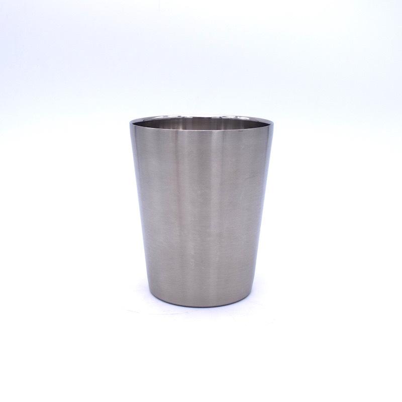 Вакуумная автомобильная кружка из нержавеющей стали простая однотонная пивная кружка двухслойная для холодных напитков многоразового использования маленькая чашка 301-400ml