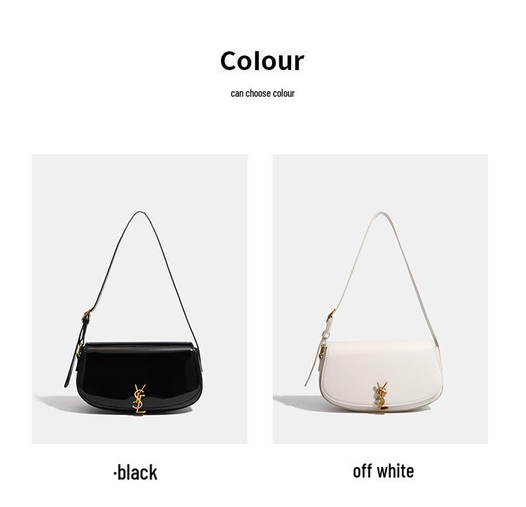 YSL Women's Single Shoulder Crossbody Saddle Bag - 2025 New Style, Versatile and Niche