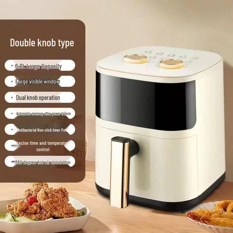 ZISIZ 6L Visible Air Fryer Oven