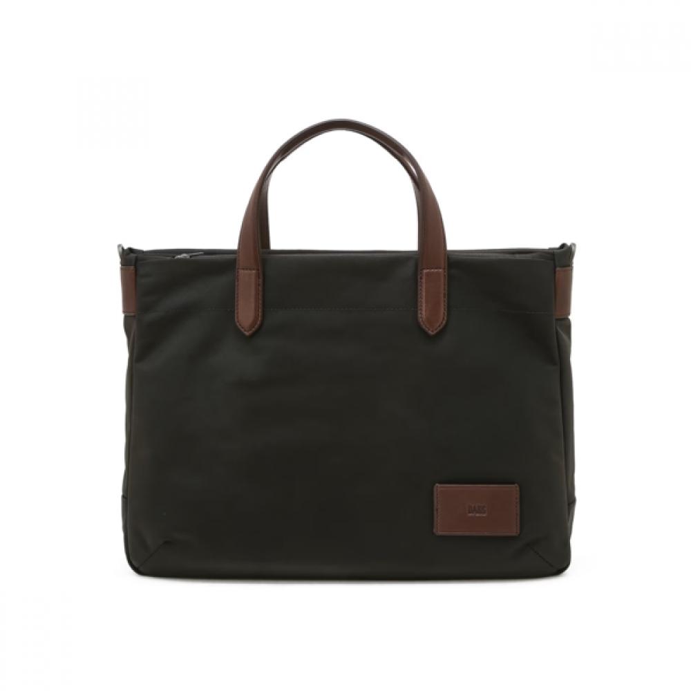 Daks Black Nylon Tote Bag With Logo Patch Dbba6e781bk