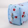 Large Capacity Pencil Case Cherry Print Stationery Bag Kawaii Pencil Pouch  Students