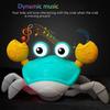 1pc Escape Crab Auto-sensing Function Children Crawling Avoiding Obstacles Electronic Pet With Music