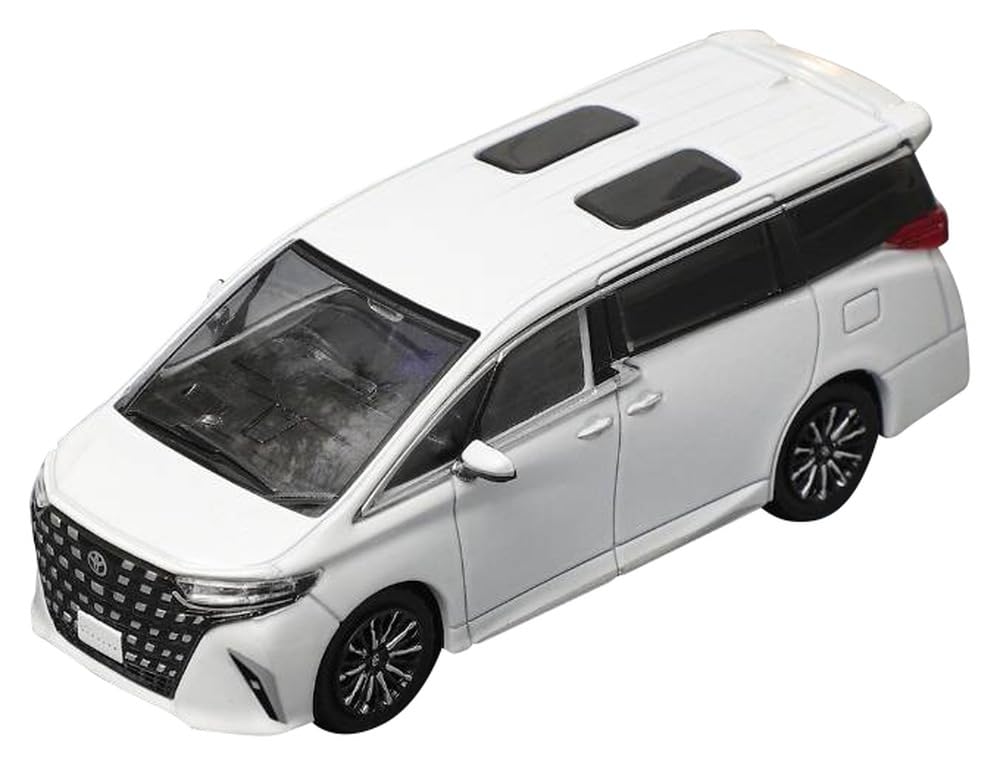 Diecast Team DIECASTTEAM Toyota Alphard 2024 White Finished Product 1/64 (RHD) LL-041-182