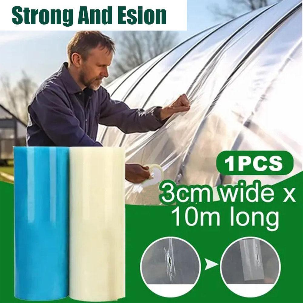 Farmland Supplies Greenhouse Repair Tape Garden Supplies Clear High Strength Repair Tape 10m Waterproof Greenhouse Film