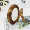 Factory Wholesale 1.5 Inches Single Sided Pastel Satin Ribbon Decorative Polyester Fabric Solid Logo Hair Gift Decoration