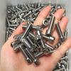 120pcs/Box 210 Stainless Steel Inner Hex Screw M5*6 M5*8 M5*10 M5*12 M5*16 M5*20 Cylindrical Head Stud Mountain Bike Frame