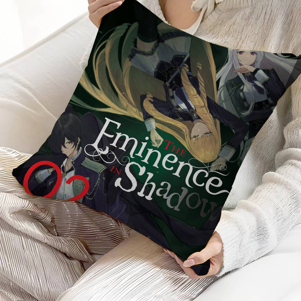 The Eminence in Shadow Personalized Pillow Dust Cover Bedroom Kids Party Decoration Pillowcase Birthday Children Gift