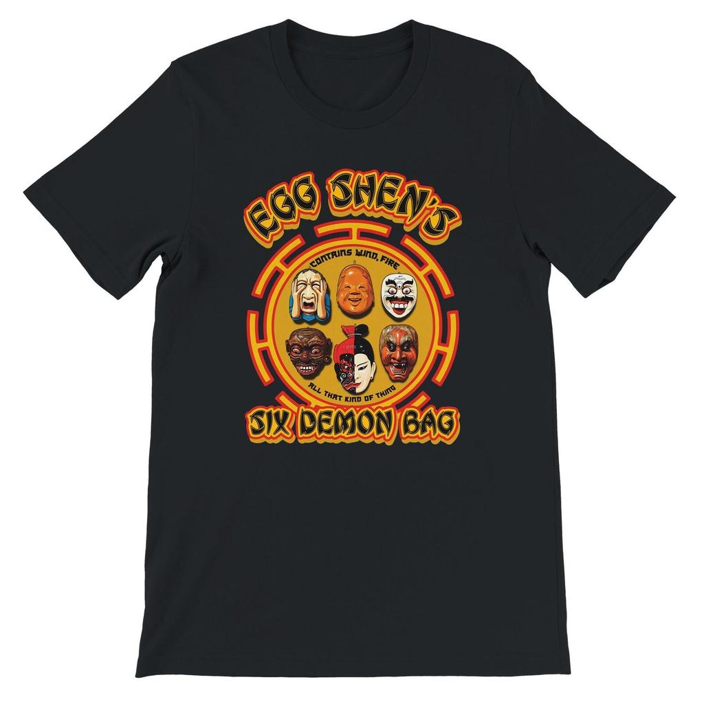 Egg Shen's Six Demon Bag - Big Trouble In Little China T-Shirt