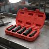 5 Pieces Invertible Lug Nut Tool Set Shielded Sleeve Impact Socket Double Ended Automotive