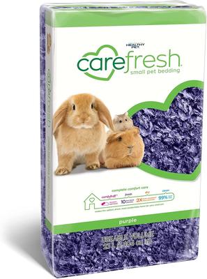 Carefresh Purple 23L Pour les petits animaux tels que les cochons d'Inde, les hamsters et les lapins, (2 kg)