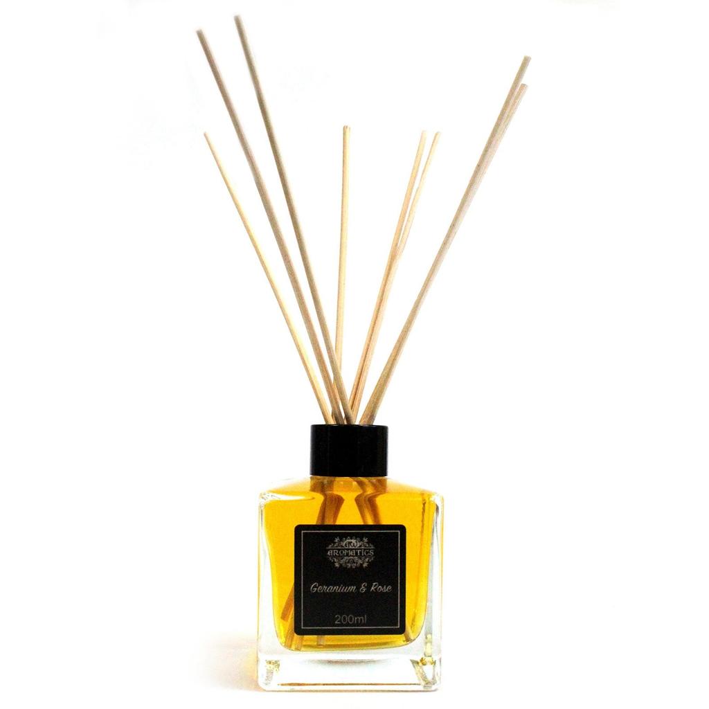 Geranium Rose Essential Oil Reed Diffuser 200ml