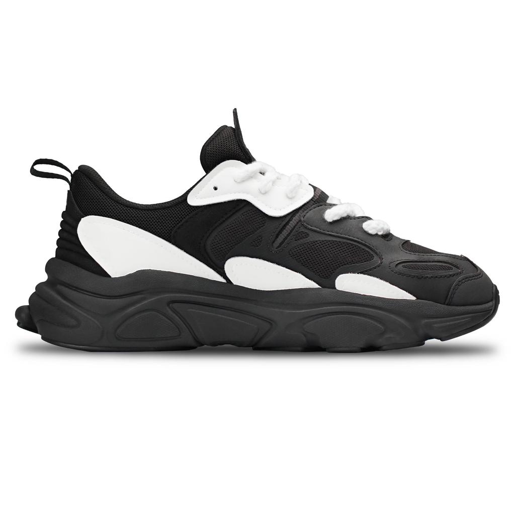 FILA Mars 2 Cushioning Slip Resistant Abrasion Resistant Low top Casual Shoes Men's Black White F12M131116FBK(Team198-)