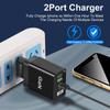 65W Phone Charger Type C PD USB GaN Charger 2 Port EU UK US Plug Quick Charge Power Adapter For Iphone 13 Mini Mi 9 Se Samsung