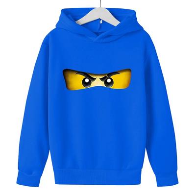 Fashionable Children's Hoodies Cartoon Ninja Hoodies for Boys and Girls Warm and Casual Children's Clothing for Autumn And Winter