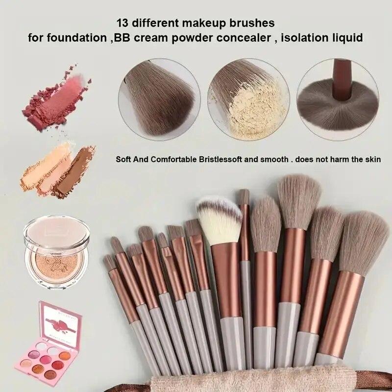 Makeup Brush Set Soft Fluffy Professiona Cosmetic Foundation Powder Eyeshadow Blending Make Up Brush Beauty Tool Makeup