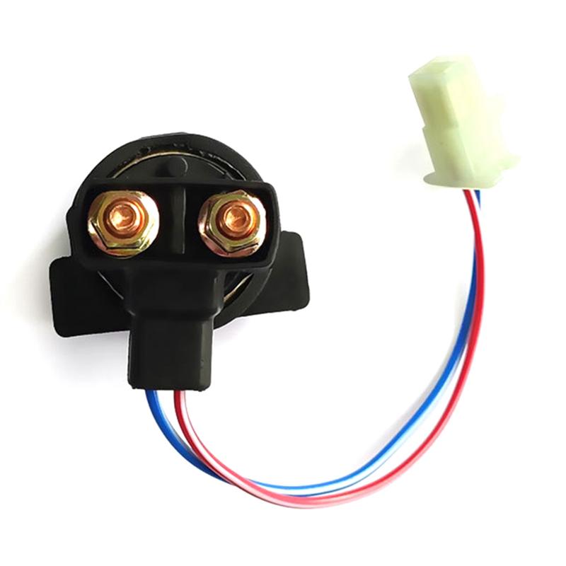 A28G-Starter Relay Solenoid For Big Bear 350 YFM350FW 4X4 1987-1999 ATV Spare Parts Black
