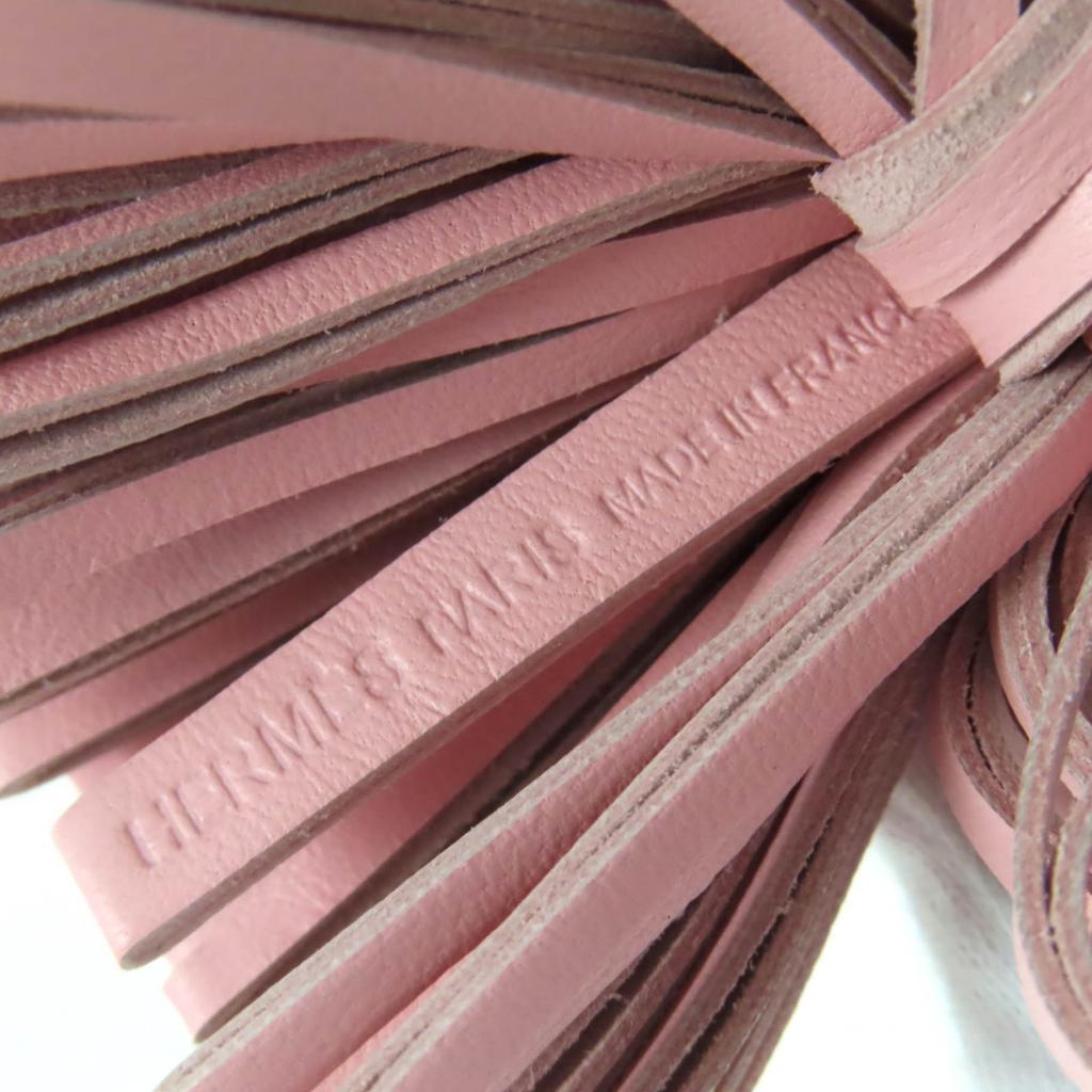 Excellent HERMES Bag charm Carmen Key ring pink Anyo Miro Women Used