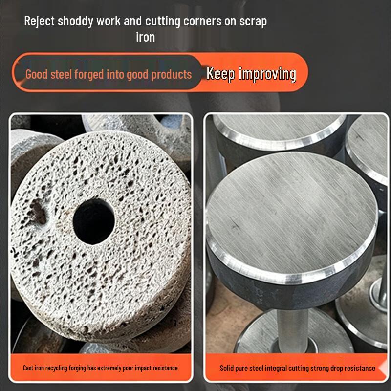 Yidong Fixed Round Head Rubber Coated Dumbbell