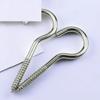 Nickel-Plated Self-Tapping Eyelet Hook Screw