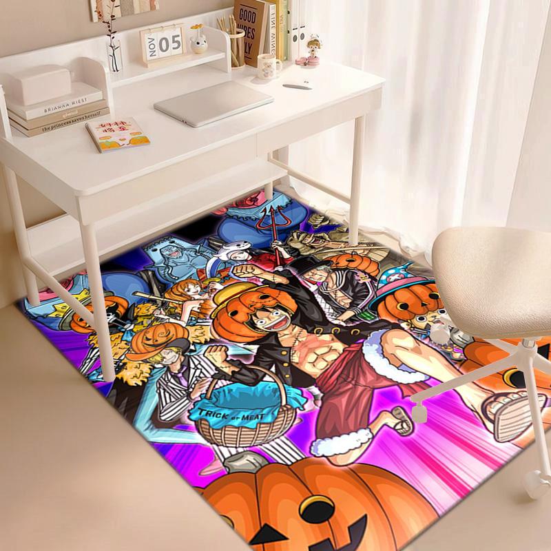 Starring the Japanese Cartoon ONE PIECE Monkey D. Luffy Carpet Is Suitable for Living Room and Bedroom Doormats Office Balcony Decorative Carpet V20