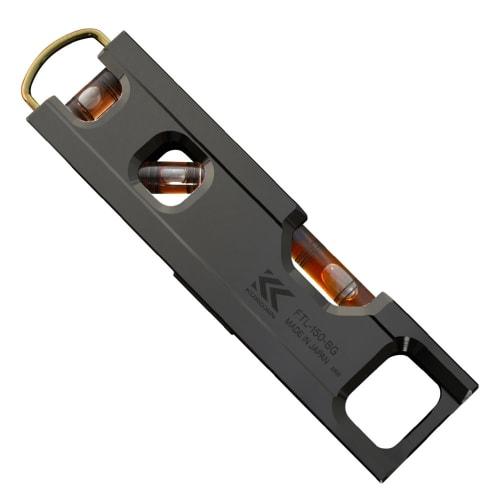 Fujiya Aluminum Level, Black Gold, FTL-150-BG