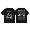 T-shirt unisexe à imprimé double face Don Toliver Octane Tour 2026 Mode Vintage pour Femmes T-shirts d'Été Décontractés Amples en Coton