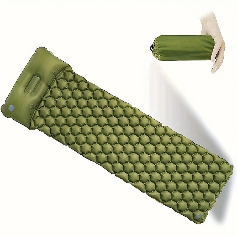 

Outdoor Camping Inflatable Sleeping Pad TPU Lightweight Moisture-proof Single Inflatable Pad