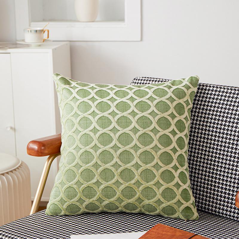 

Distribution of Cut Velvet Zipper Sofa Back Cushion 45x45 Size Pillow with Core Second-hand Home Furnishing 45x45cm Pillow Cover