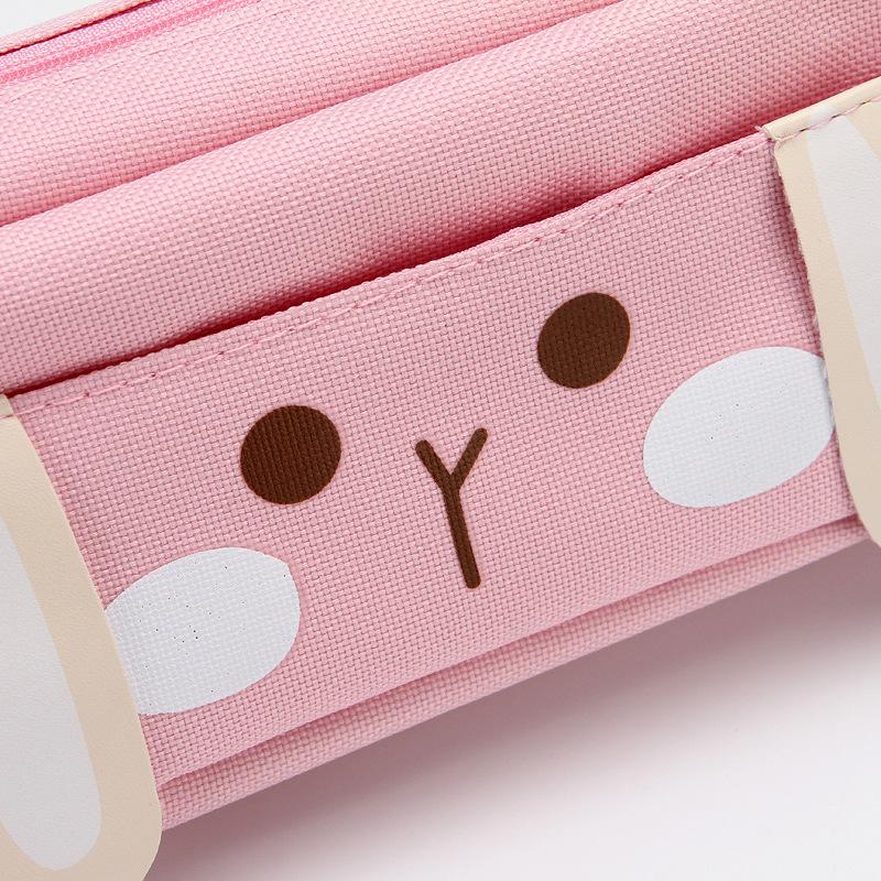1 szt. Kawaii piórnik jednorożec płótno prezent Estuches szkolne pudełko na ołówki piórnik torba na ołówki artykuły szkolne artykuły papiernicze