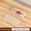 ZISIZ Narrow Gap Fridge Organizer Box