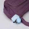 Waterproof Nylon Crossbody Bag for Women Multi Pocket Shoulder Handbag with Wide Strap