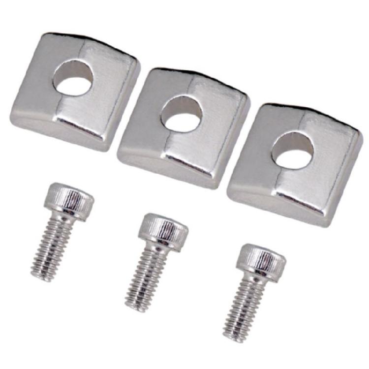 

High Performances Guitar String Lock Ensures Accurate Tuning During Play Prevents Slippage Issues серебряный