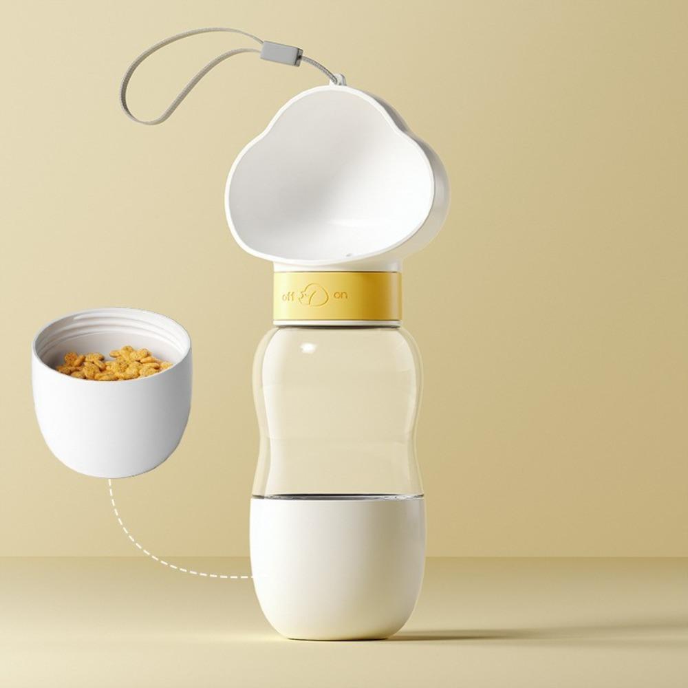 Plastic Dog Water Dispenser Cloud Shape Pet Snack Dispenser Pet Feeder  Walking The Dog