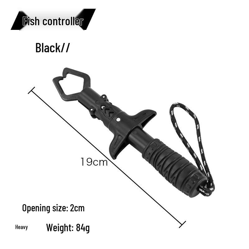 Outdoor Black King Kong Non-slip Fishing Pliers with Gripper Clamp