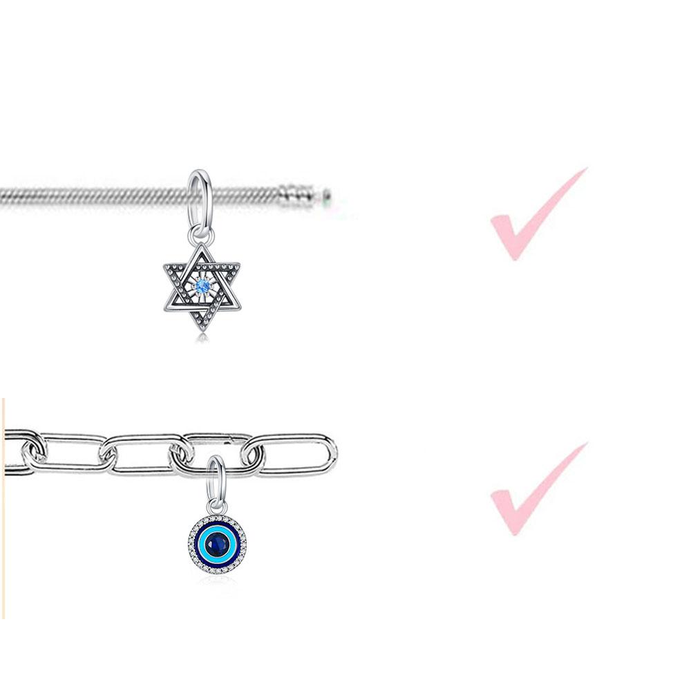 Original 925 Silver Bracelets For Women Fit Charms Beads DIY Jewellery Woman Elegant Pendant Mother's Day Gift