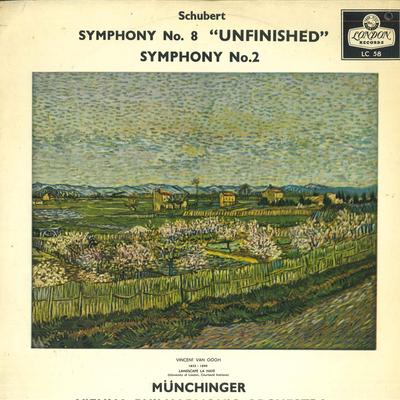 LP Record SCHUBERT, KARL MUNCHINGER, VIENNA P - Symphony No.8 In B Minor "unfinishe LC58 LONDON Japan Classical Used