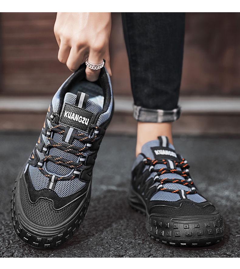 Men's Breathable Non-Slip Wear-Resistant Casual Outdoor Work Shoes