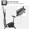 LCD Screen Indoor Elliptical Exercise Walker and Pedal Bike