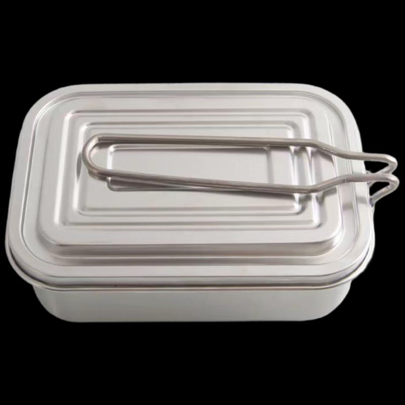 304 Stainless Steel Camping Lunch Box Set Standard