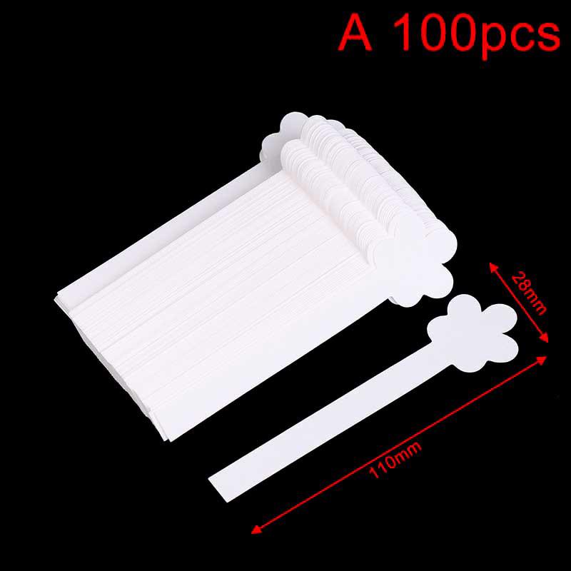100/500Pcs Tester Strips Fragrance Disposable White Smell Paper Paper Strips Test Paper Aromatherapy Perfume Essential Oils