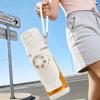 Bottle with Fan Adjustable Speeds Portable USB Handheld Removable for Outdoor Hiking Travel