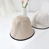 Men's and Women's Daily Bucket Hat Summer Twisted Knit Bucket Hat